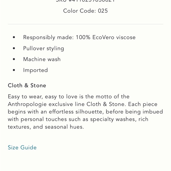 EUC cloth & stone silky blouse - Picture 12 of 13